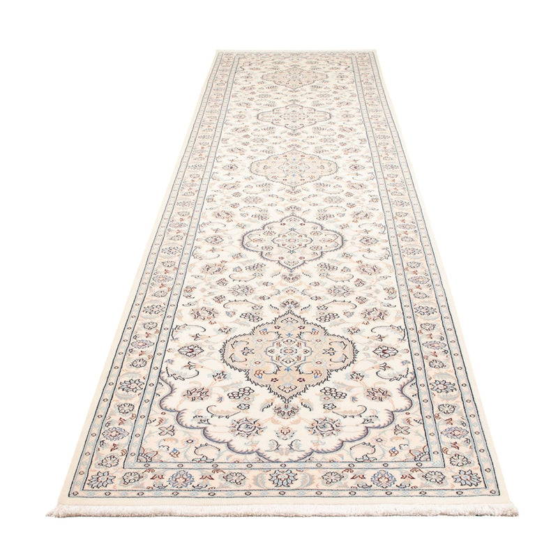 Tappeto corsia Tappeto Persero - Nain - Premio - 390 x 93 cm - crema