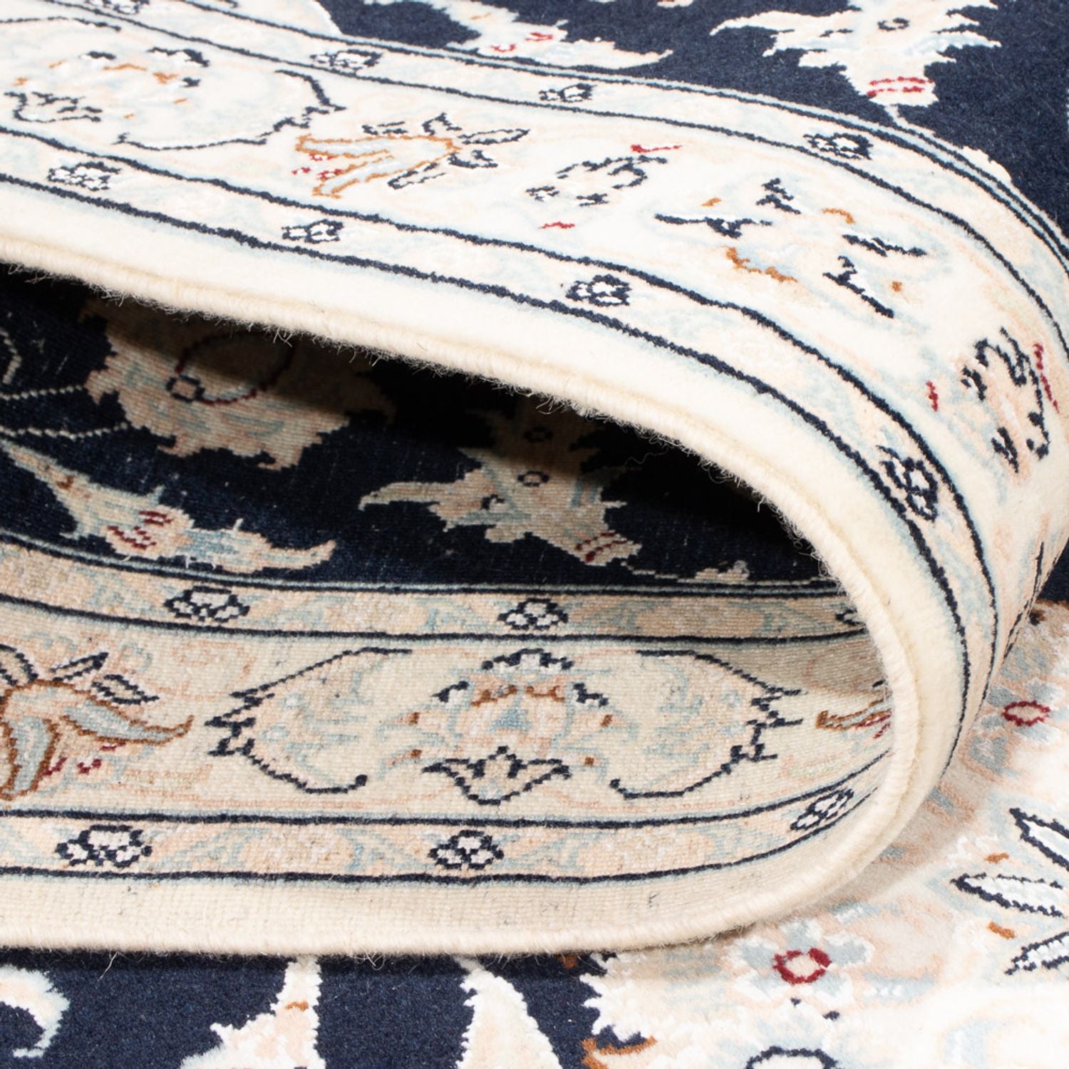 Tappeto corsia Tappeto Persero - Nain - Premio - 302 x 80 cm - blu scuro