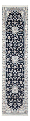 Tappeto corsia Tappeto Persero - Nain - Premio - 305 x 82 cm - blu scuro