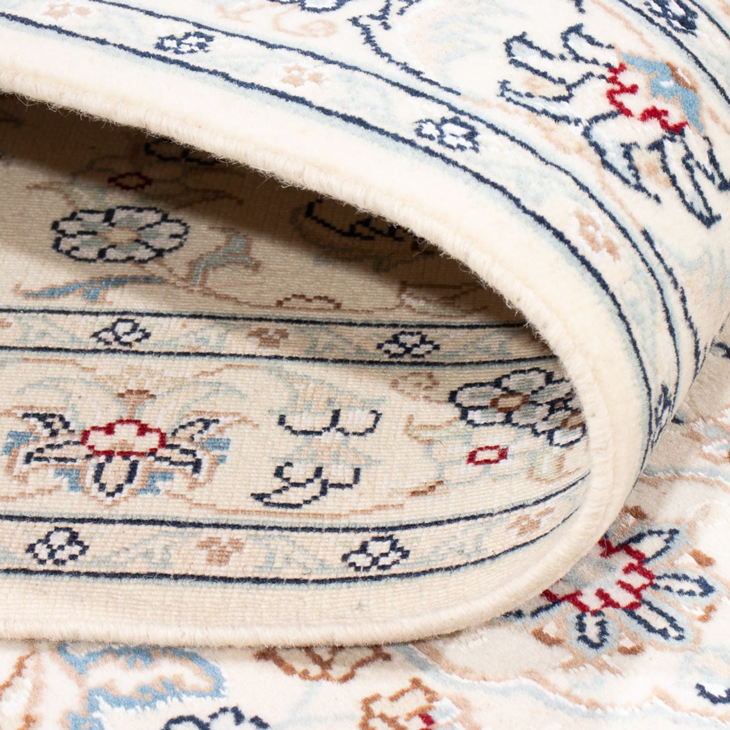 Tappeto corsia Tappeto Persero - Nain - Premio - 303 x 81 cm - crema