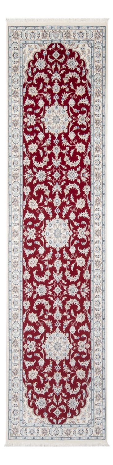 Tappeto corsia Tappeto Persero - Nain - Premio - 298 x 83 cm - rosso