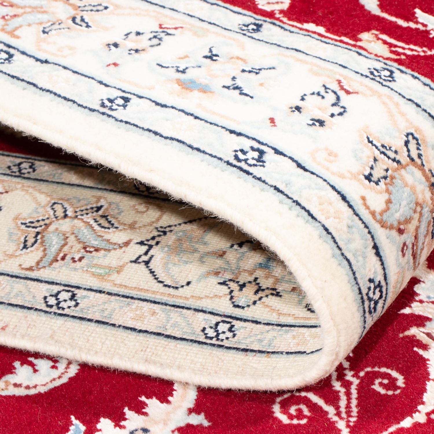 Tappeto corsia Tappeto Persero - Nain - Premio - 298 x 83 cm - rosso