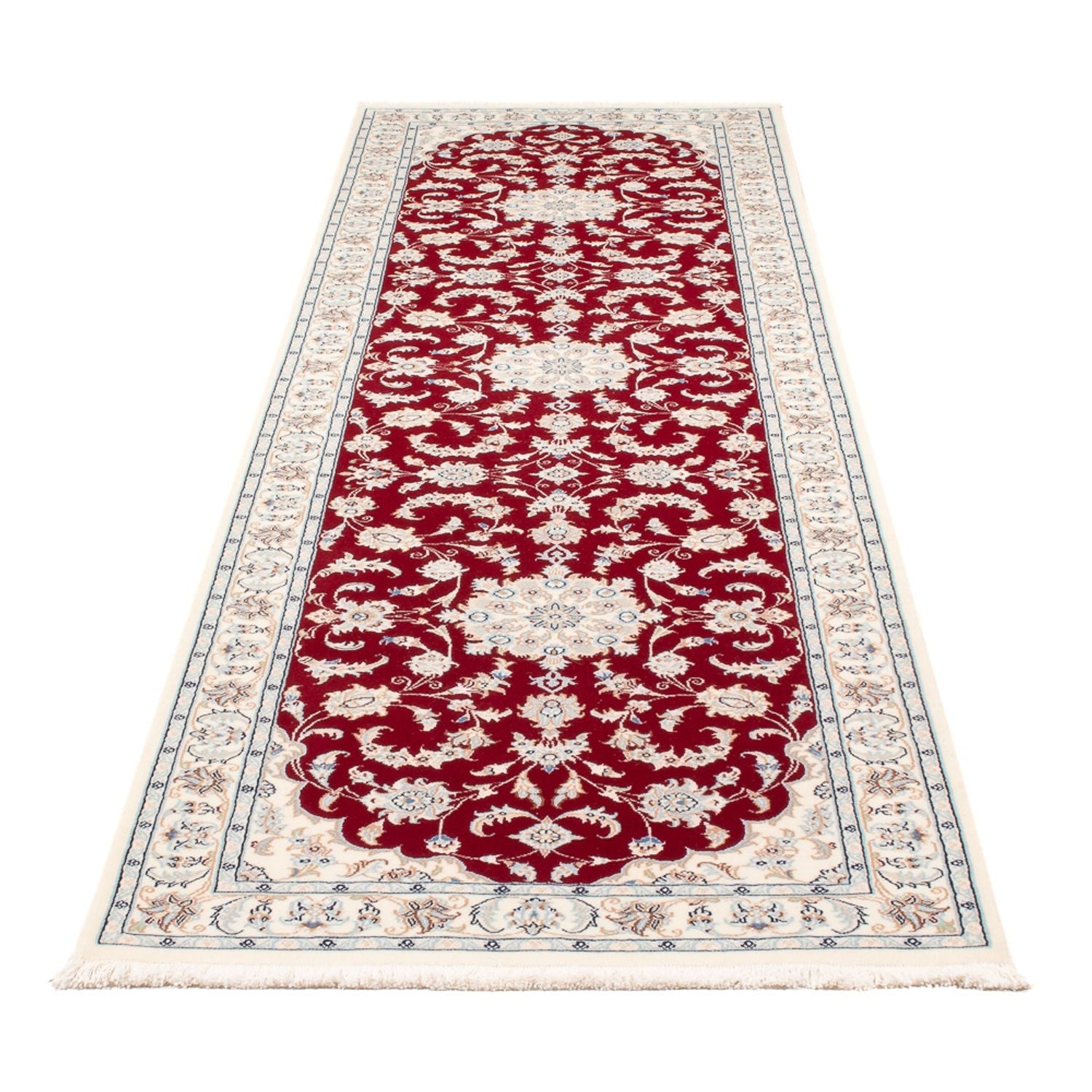 Tappeto corsia Tappeto Persero - Nain - Premio - 298 x 83 cm - rosso