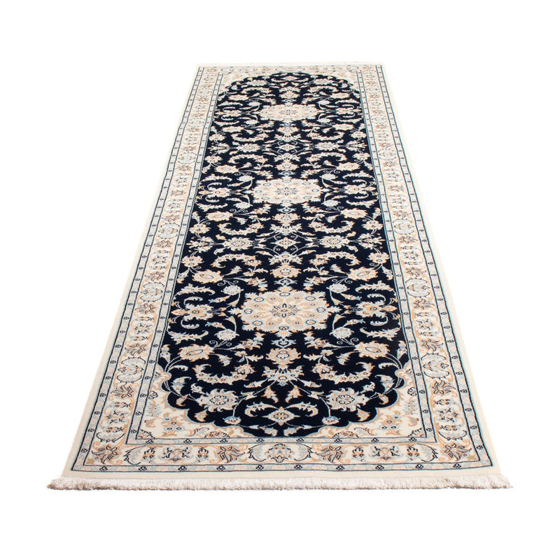 Tappeto corsia Tappeto Persero - Nain - Premio - 302 x 83 cm - blu scuro