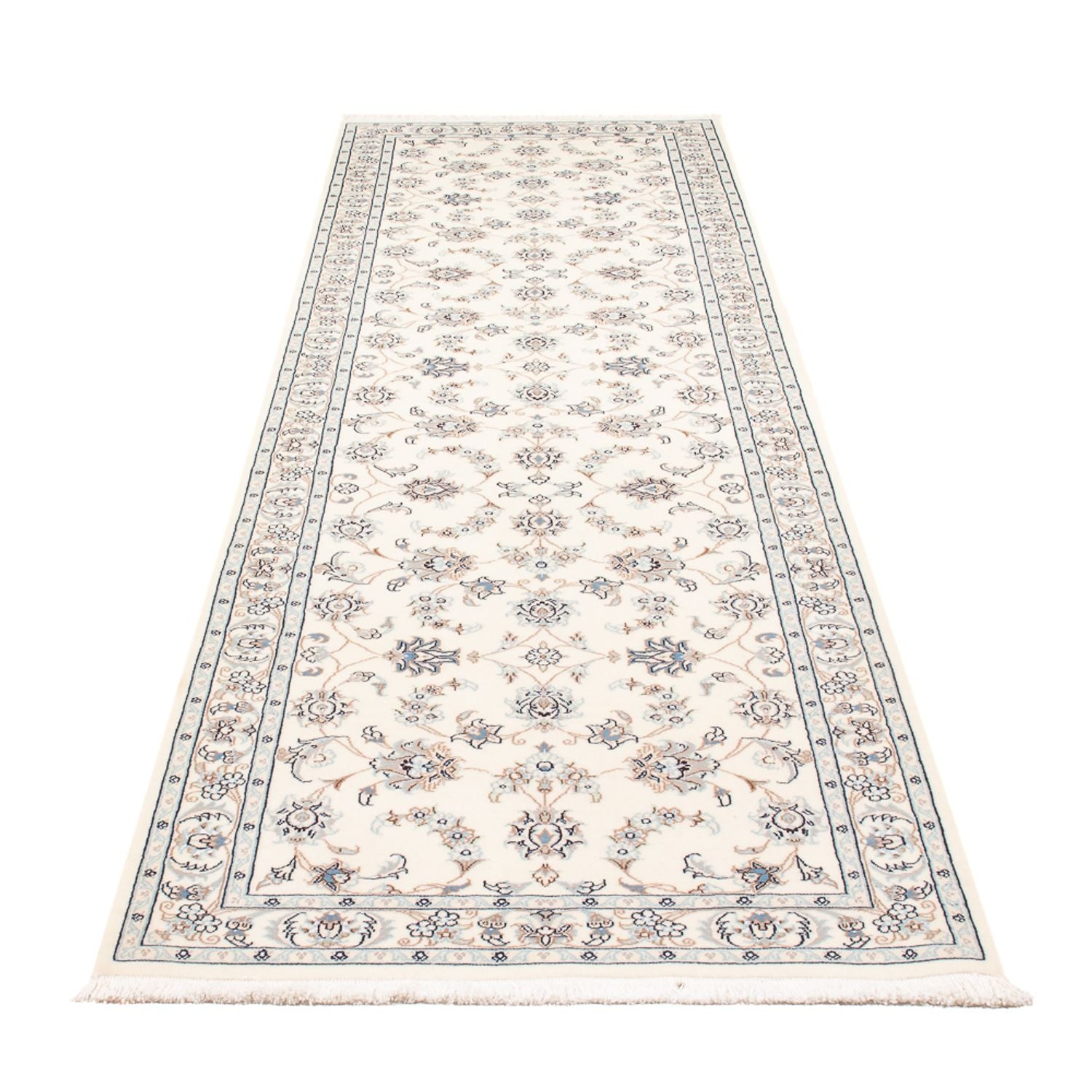 Tappeto corsia Tappeto Persero - Nain - Premio - 301 x 84 cm - crema