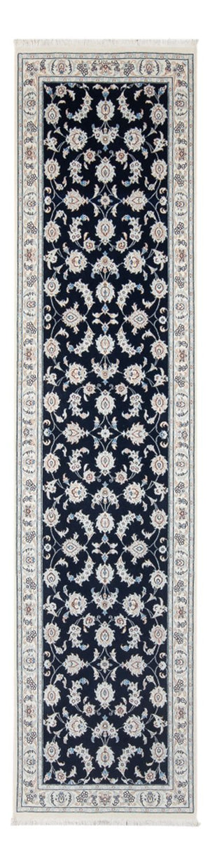 Tappeto corsia Tappeto Persero - Nain - Premio - 302 x 82 cm - blu scuro