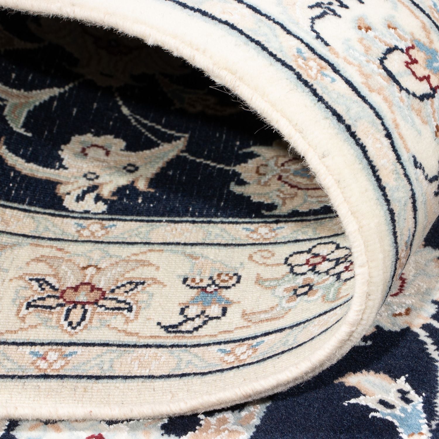 Tappeto corsia Tappeto Persero - Nain - Premio - 302 x 82 cm - blu scuro