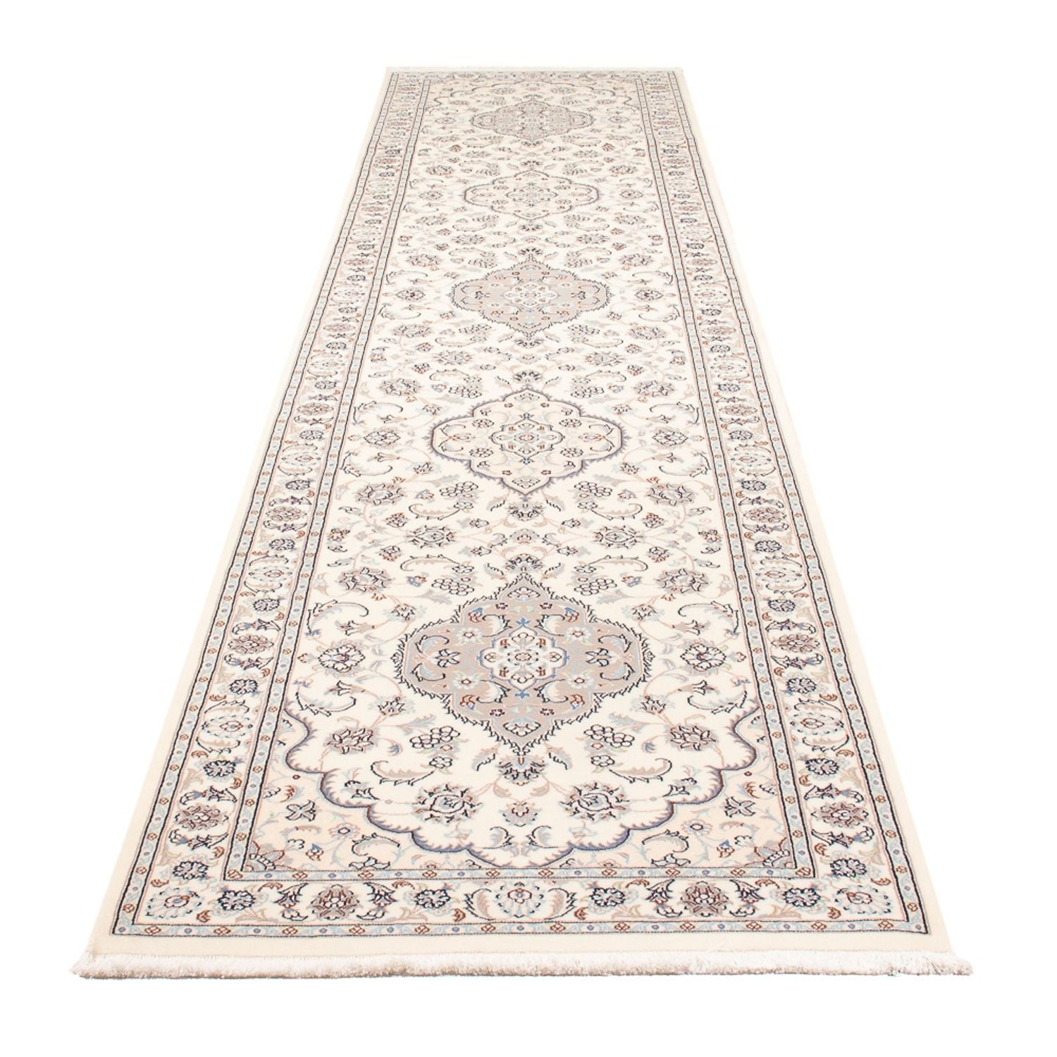 Tappeto corsia Tappeto Persero - Nain - Premio - 410 x 90 cm - crema