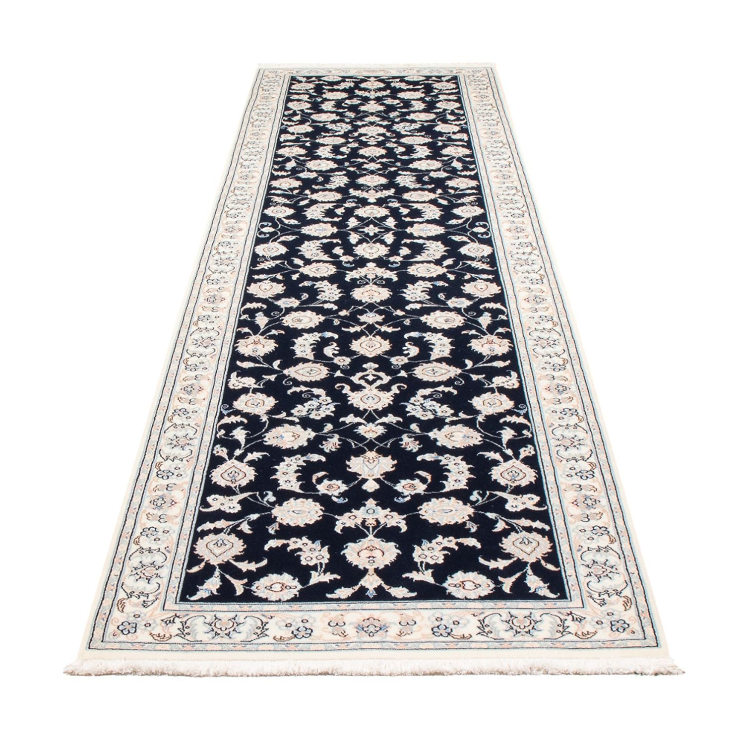 Tappeto corsia Tappeto Persero - Nain - Premio - 339 x 85 cm - blu scuro