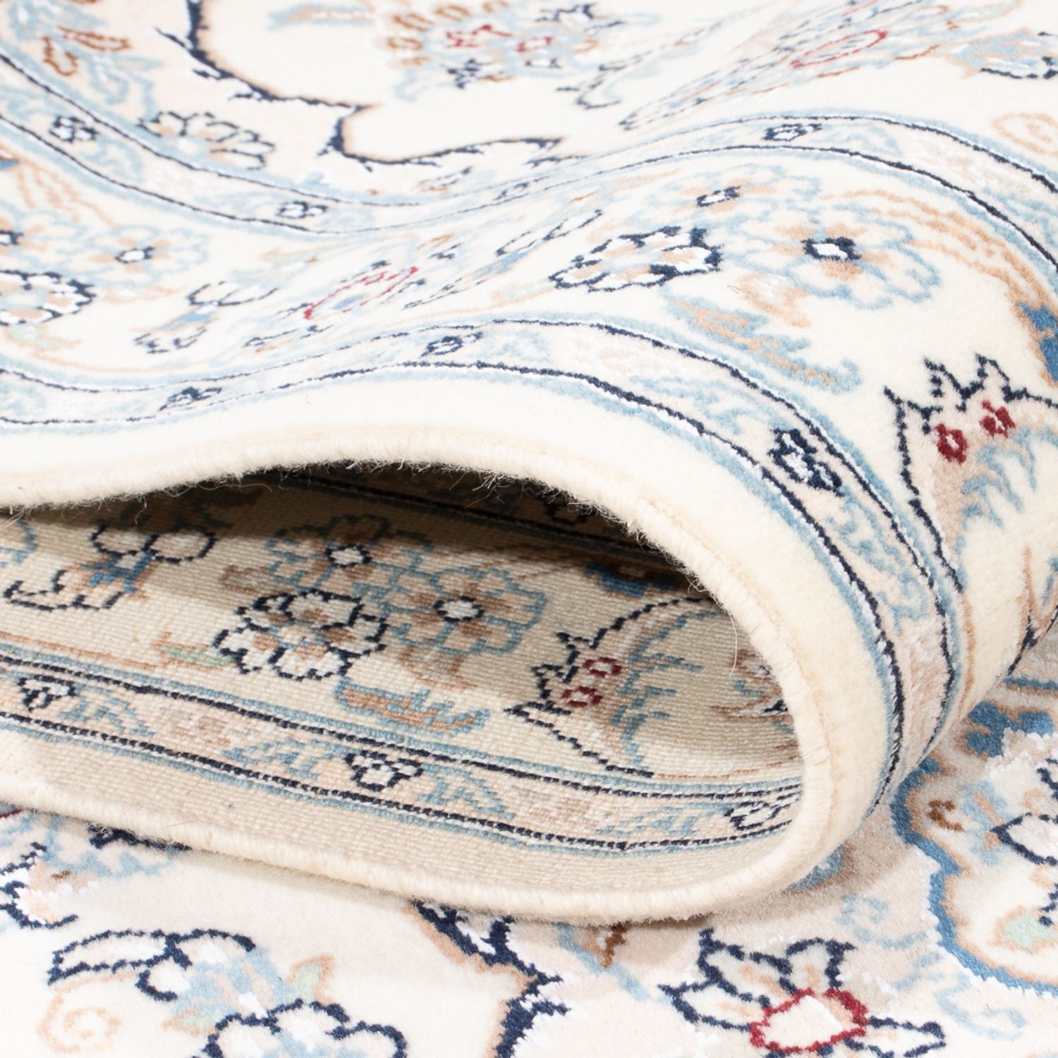 Tappeto corsia Tappeto Persero - Nain - Premio - 346 x 84 cm - crema
