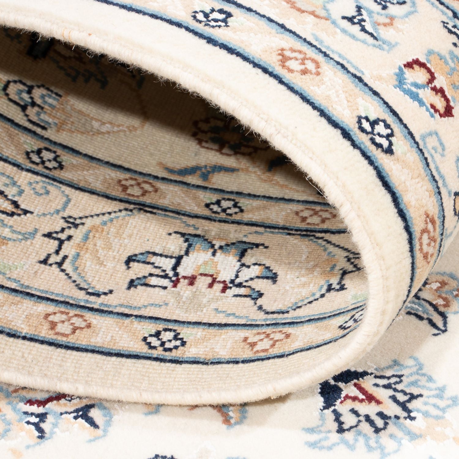 Tappeto corsia Tappeto Persero - Nain - Premio - 304 x 80 cm - crema