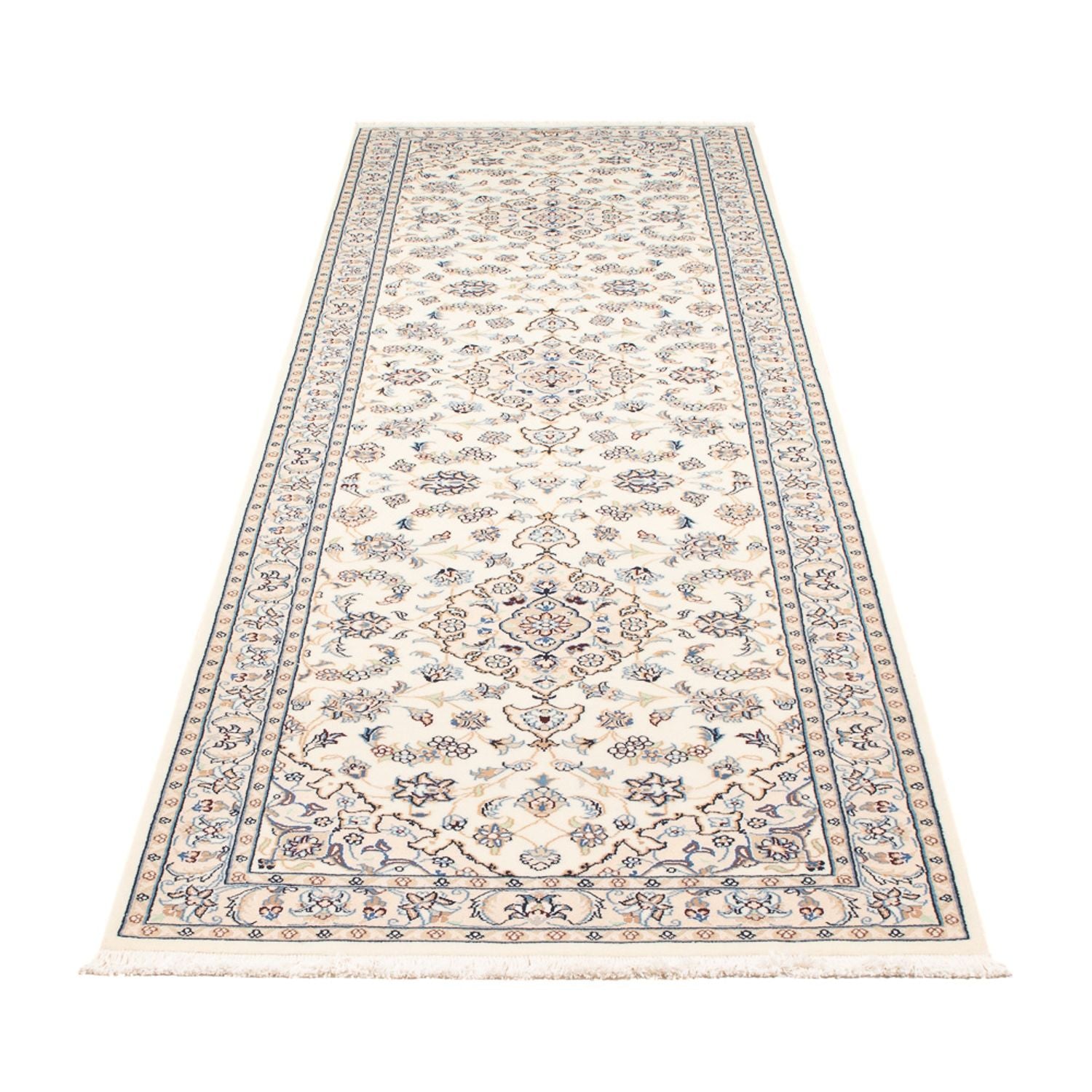Tappeto corsia Tappeto Persero - Nain - Premio - 304 x 80 cm - crema