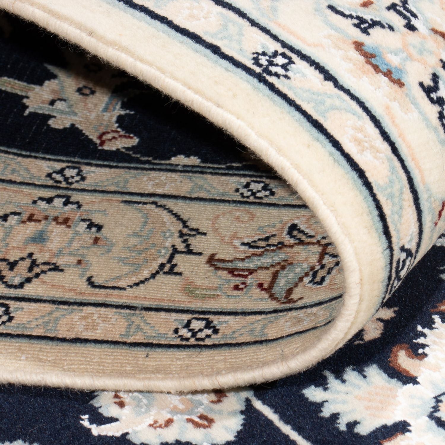 Tappeto corsia Tappeto Persero - Nain - Premio - 296 x 81 cm - blu scuro