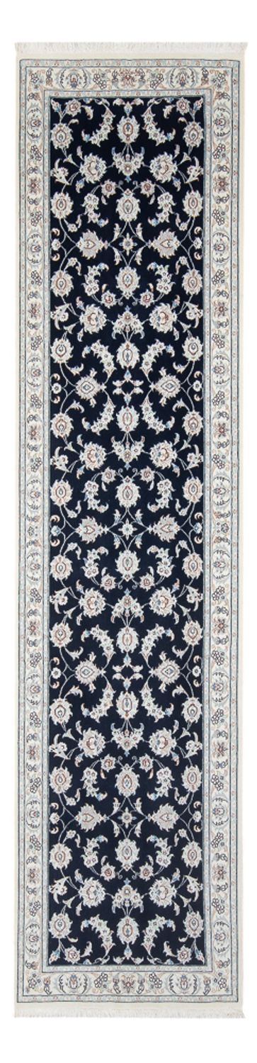Tappeto corsia Tappeto Persero - Nain - Premio - 301 x 82 cm - blu scuro