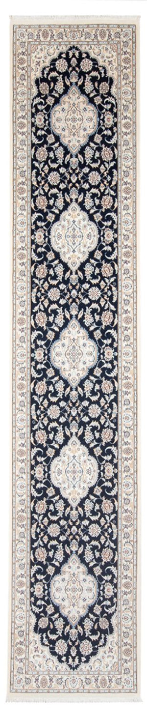 Tappeto corsia Tappeto Persero - Nain - Premio - 400 x 90 cm - blu scuro