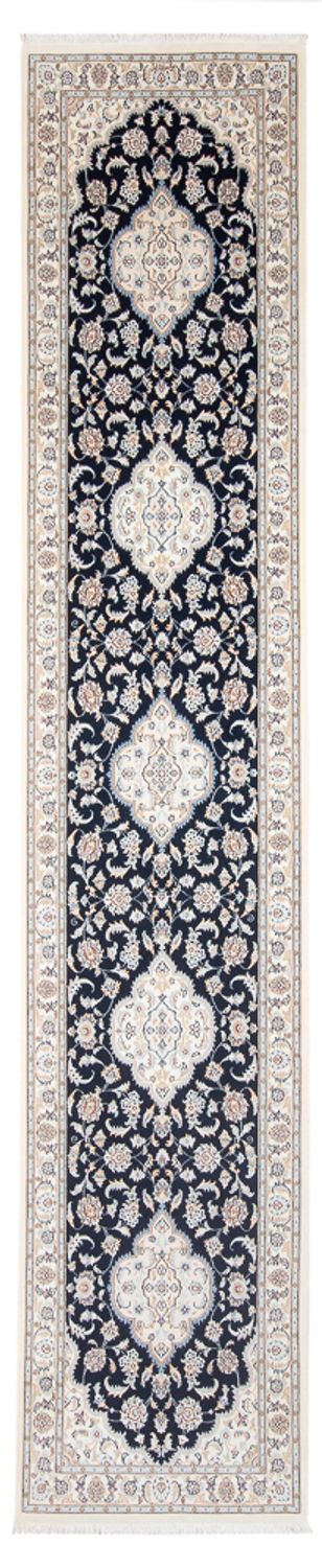 Tappeto corsia Tappeto Persero - Nain - Premio - 400 x 90 cm - blu scuro