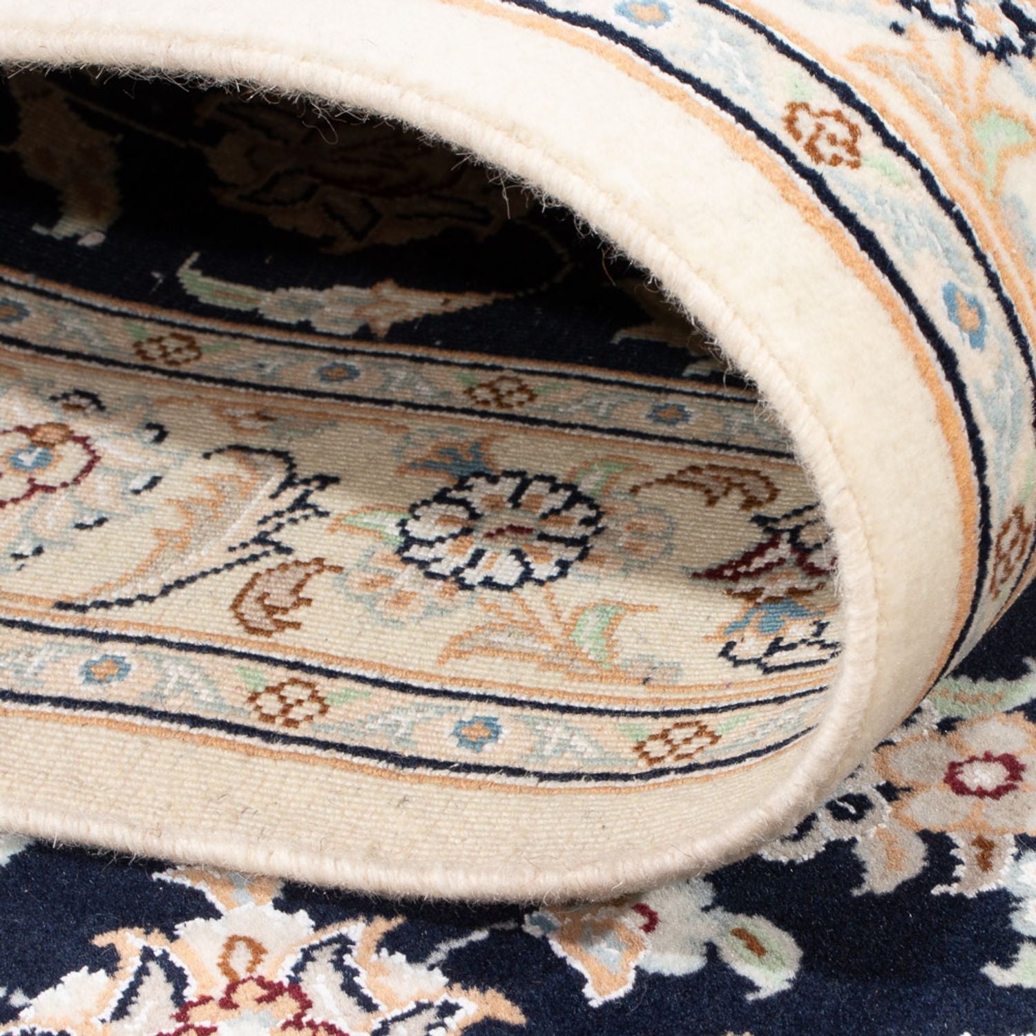 Tappeto corsia Tappeto Persero - Nain - Premio - 400 x 90 cm - blu scuro