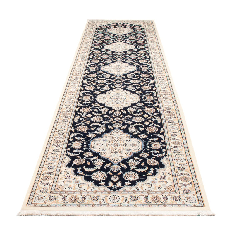 Tappeto corsia Tappeto Persero - Nain - Premio - 400 x 90 cm - blu scuro