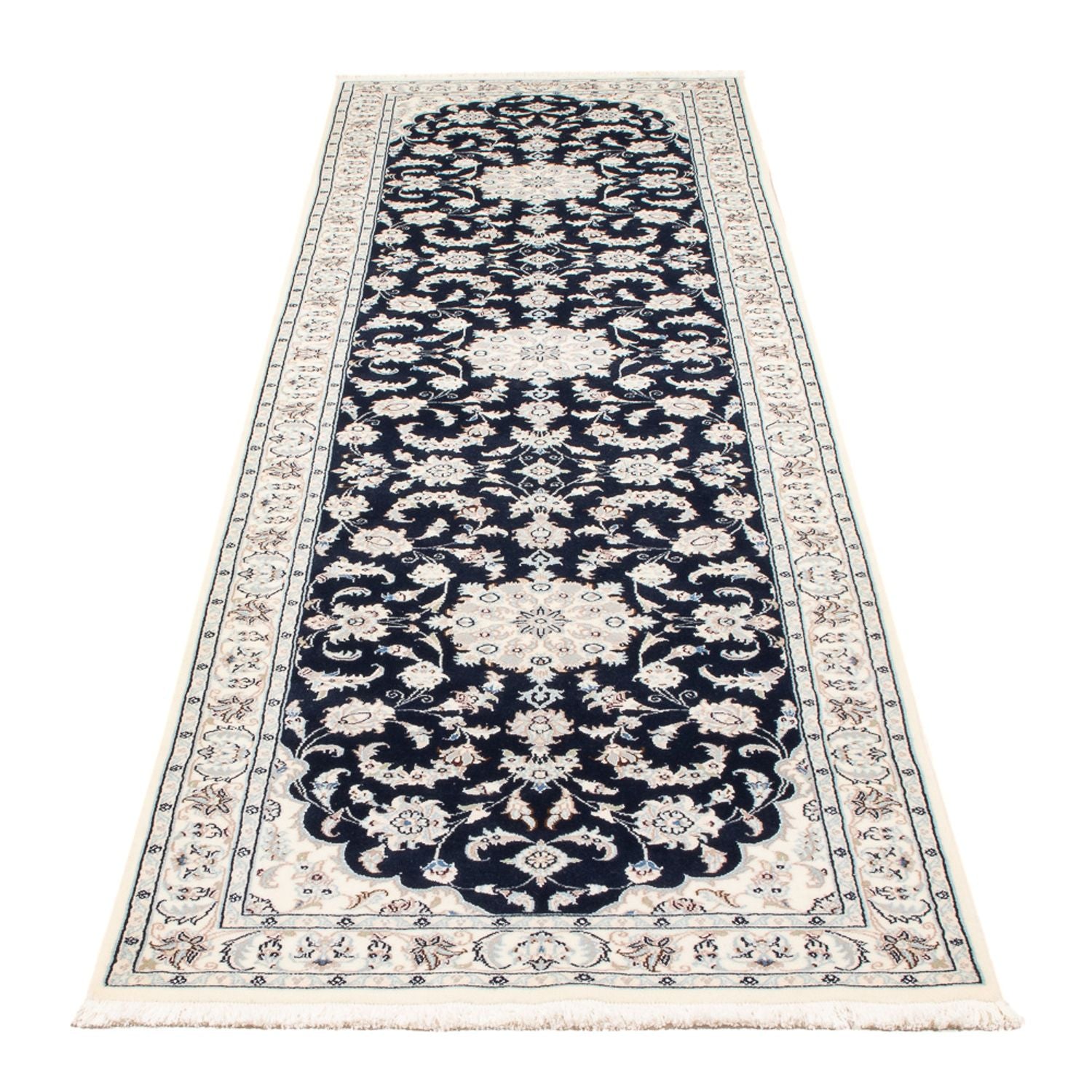Tappeto corsia Tappeto Persero - Nain - Premio - 294 x 80 cm - blu scuro