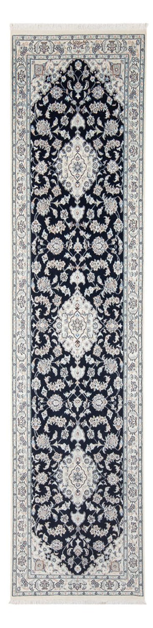 Tappeto corsia Tappeto Persero - Nain - Premio - 299 x 84 cm - blu scuro