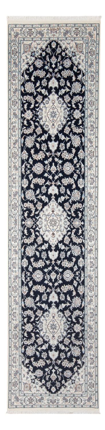Tappeto corsia Tappeto Persero - Nain - Premio - 299 x 84 cm - blu scuro