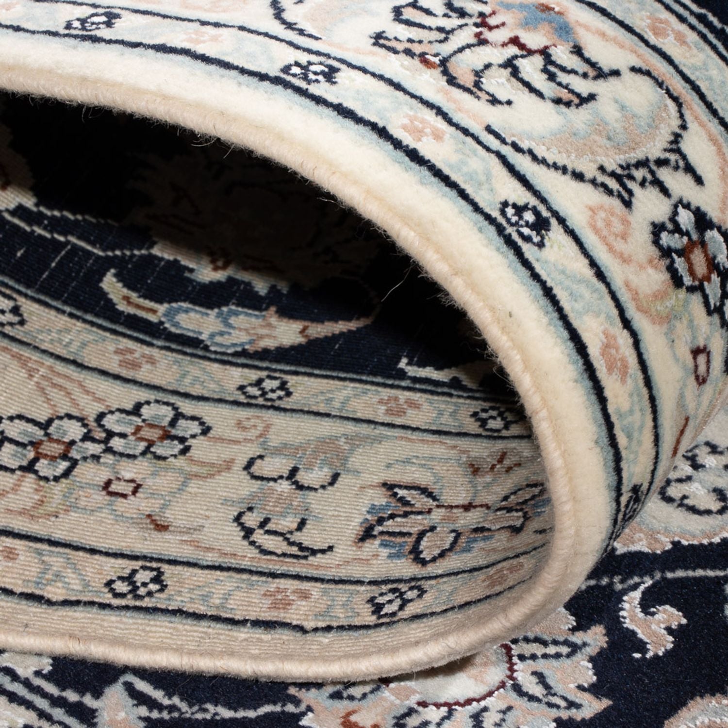 Tappeto corsia Tappeto Persero - Nain - Premio - 299 x 84 cm - blu scuro