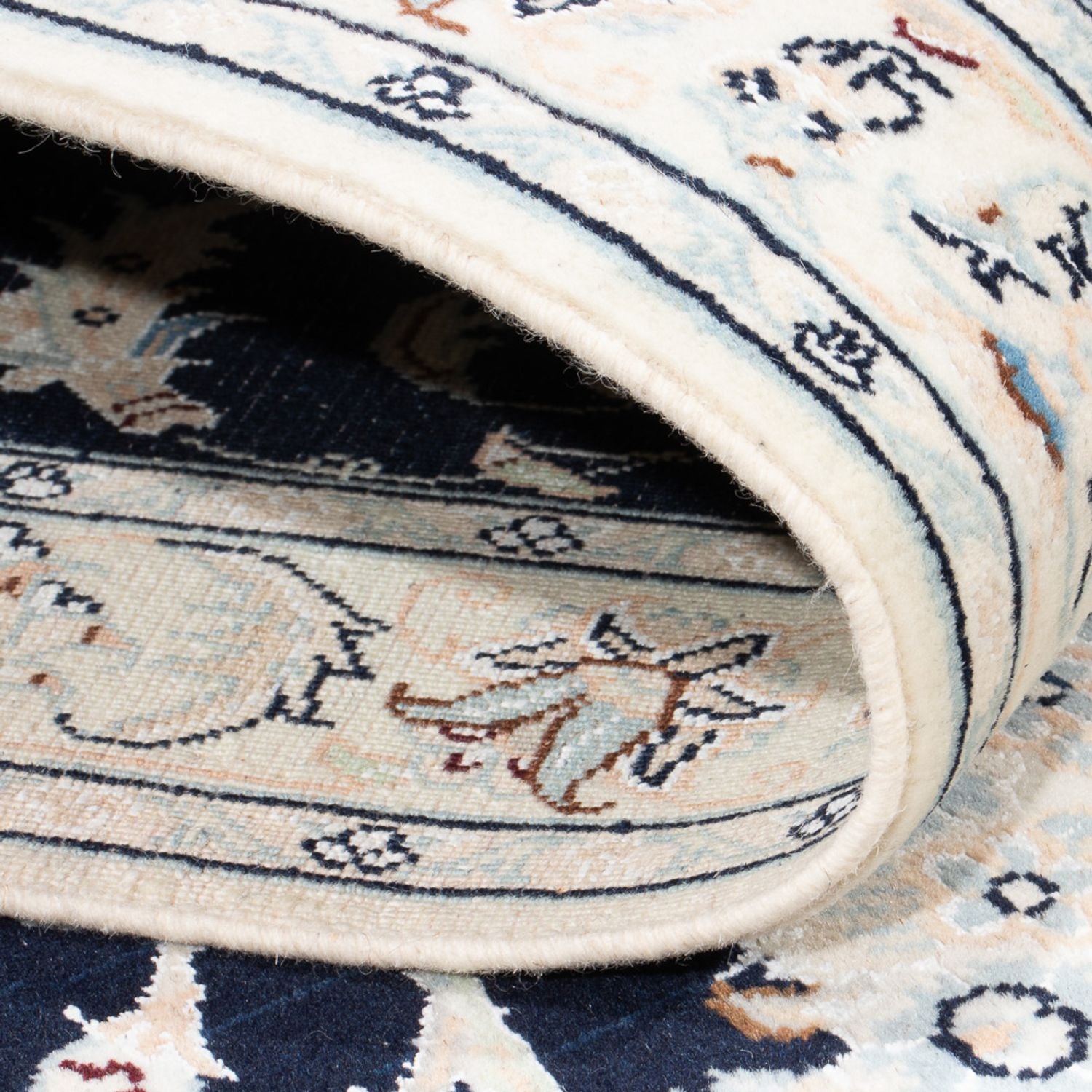 Tappeto corsia Tappeto Persero - Nain - Premio - 322 x 80 cm - blu scuro