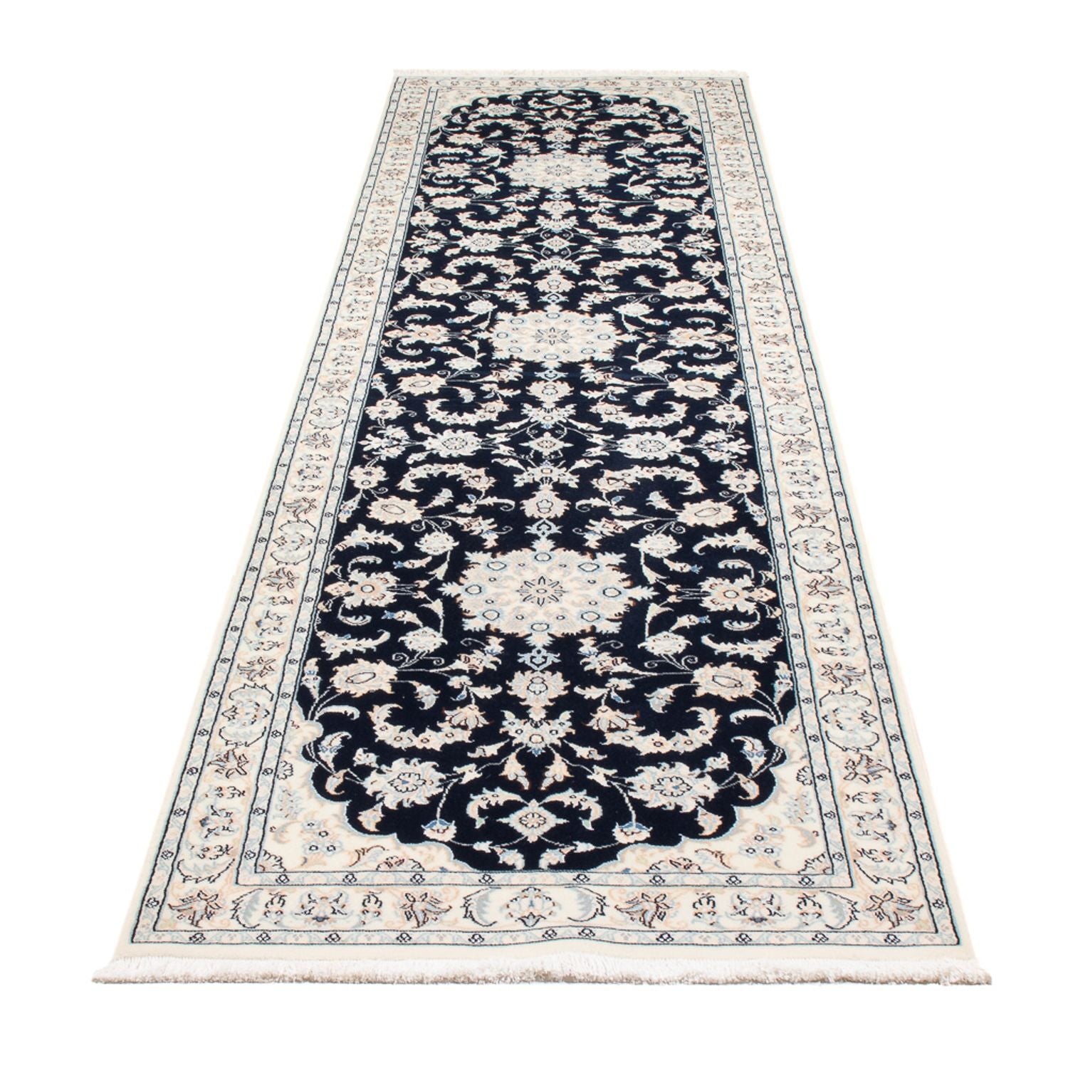 Tappeto corsia Tappeto Persero - Nain - Premio - 322 x 80 cm - blu scuro