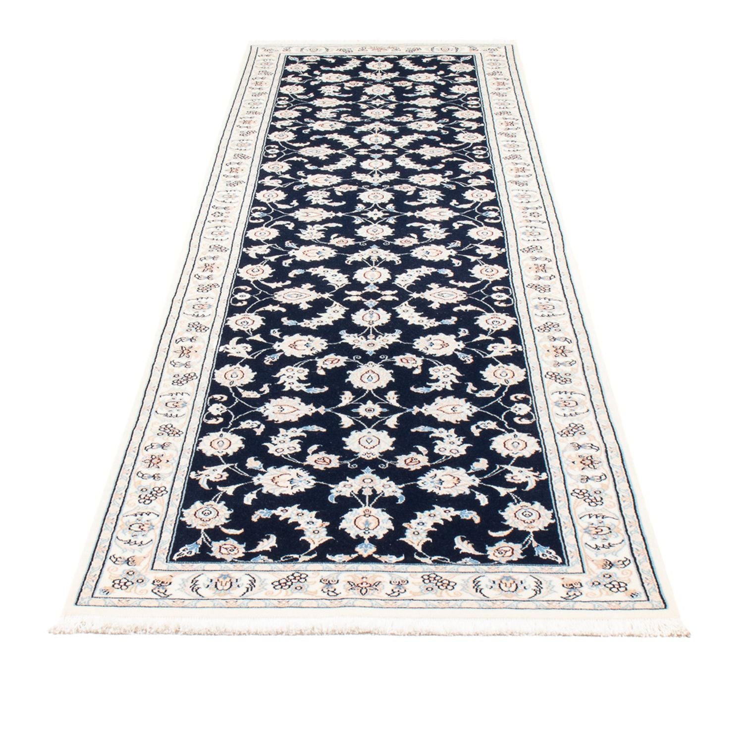 Tappeto corsia Tappeto Persero - Nain - Premio - 290 x 81 cm - blu scuro