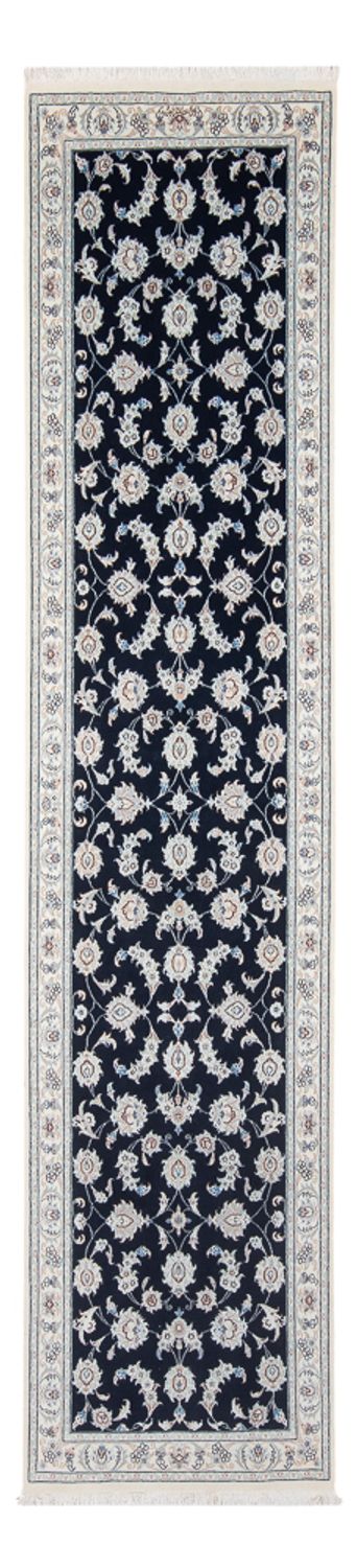 Tappeto corsia Tappeto Persero - Nain - Premio - 302 x 80 cm - blu scuro