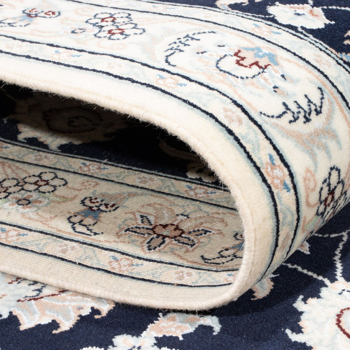 Tappeto corsia Tappeto Persero - Nain - Premio - 302 x 80 cm - blu scuro