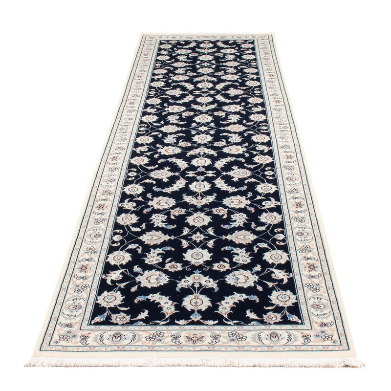Tappeto corsia Tappeto Persero - Nain - Premio - 302 x 80 cm - blu scuro
