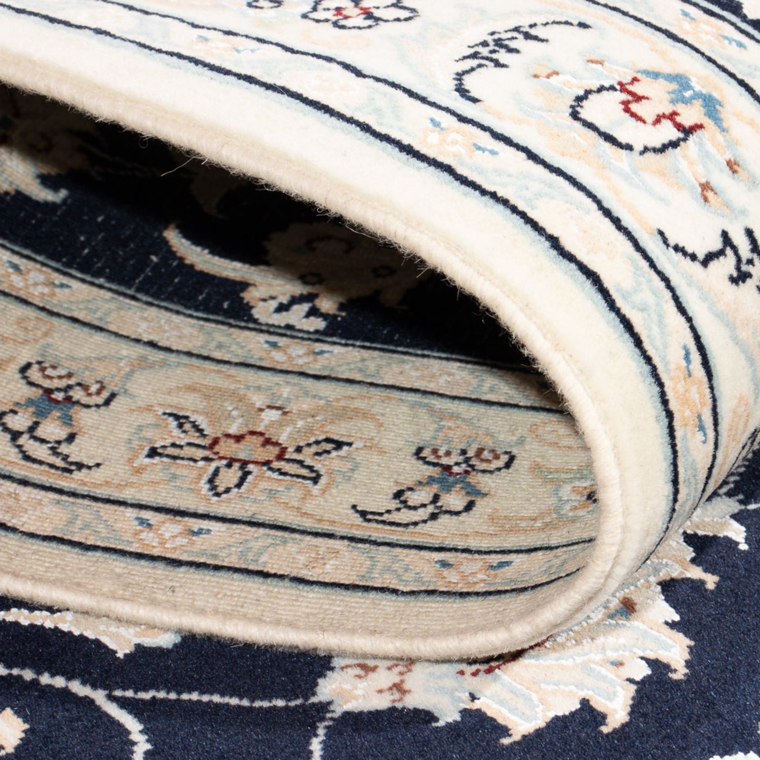 Tappeto corsia Tappeto Persero - Nain - Premio - 302 x 82 cm - blu scuro