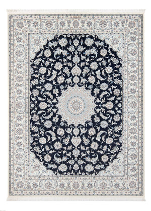 Tappeto Persero - Nain - Premio - 199 x 149 cm - blu scuro