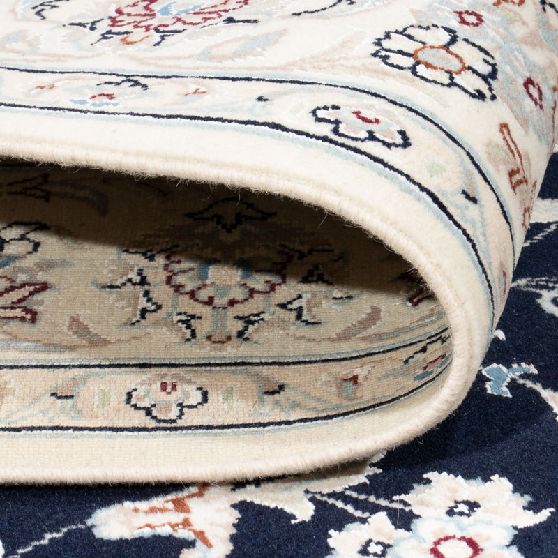 Tappeto Persero - Nain - Premio - 202 x 150 cm - blu scuro