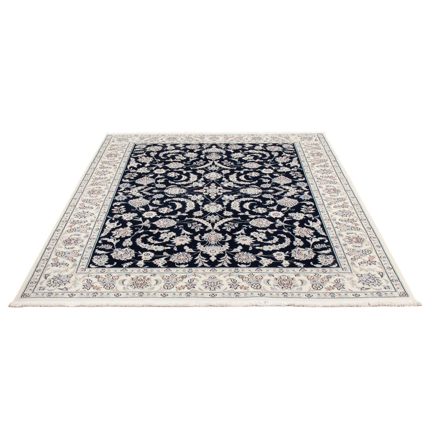 Tappeto Persero - Nain - Premio - 202 x 150 cm - blu scuro