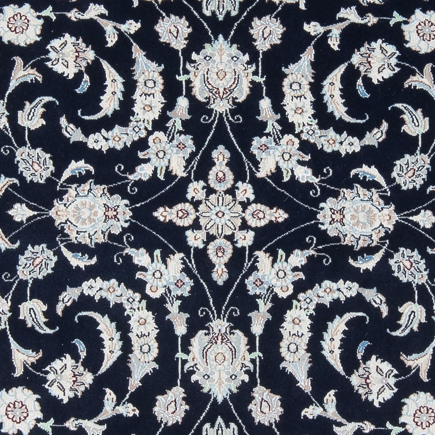 Tappeto Persero - Nain - Premio - 196 x 151 cm - blu scuro