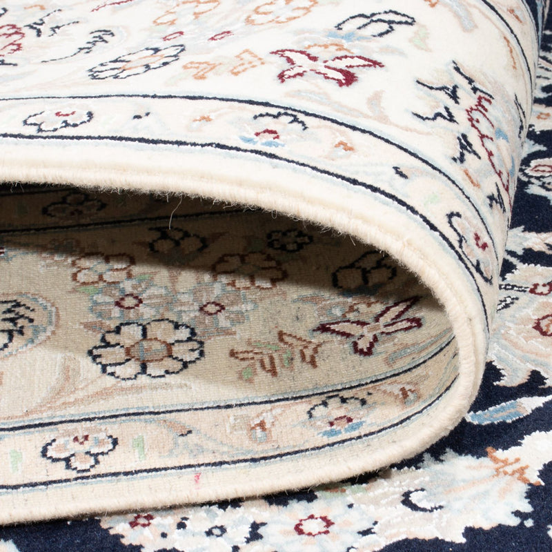 Tappeto Persero - Nain - Premio - 196 x 151 cm - blu scuro