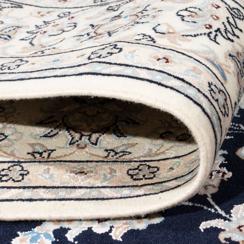 Tappeto Persero - Nain - Premio - 203 x 150 cm - blu scuro
