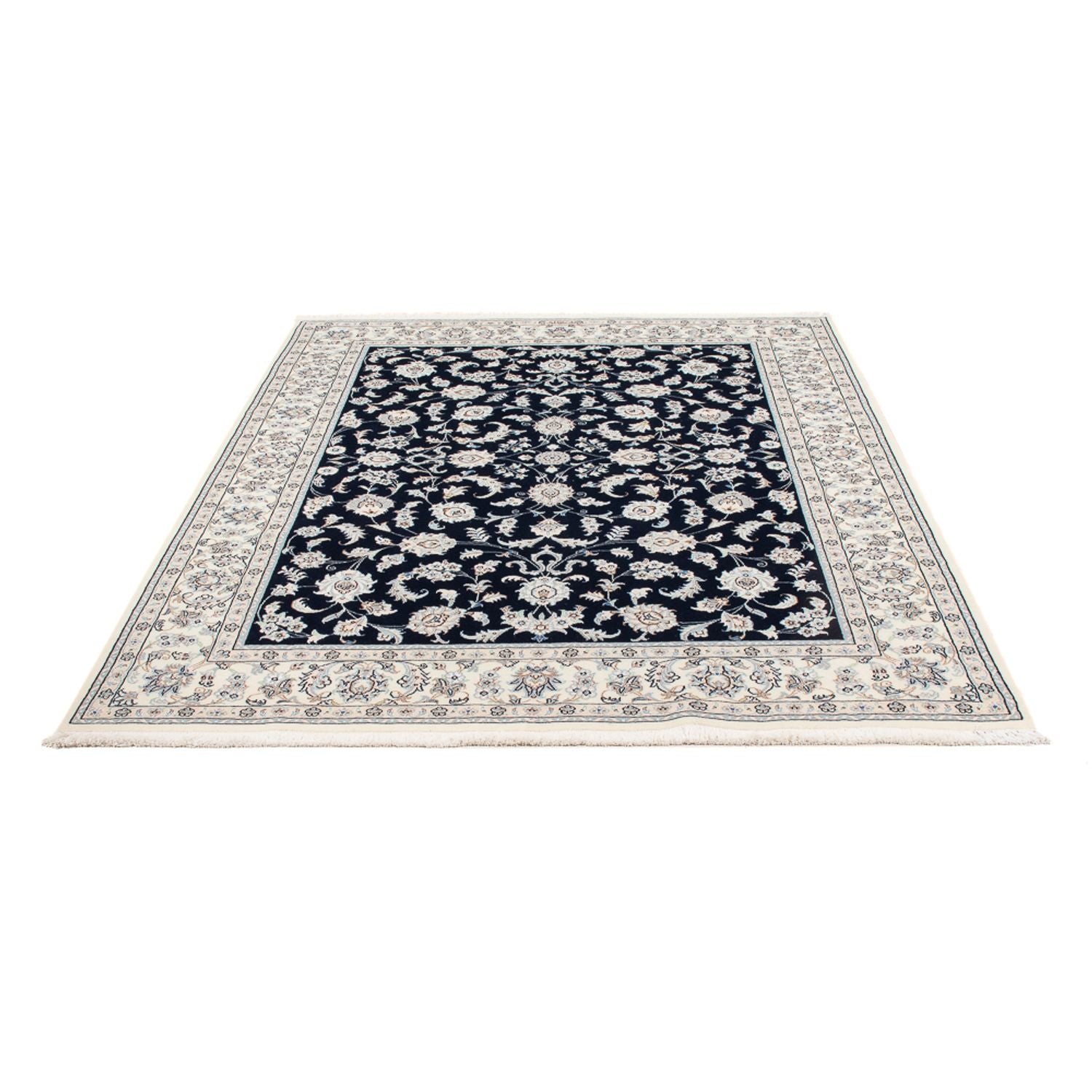 Tappeto Persero - Nain - Premio - 203 x 150 cm - blu scuro