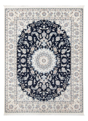 Tappeto Persero - Nain - Premio - 196 x 148 cm - blu scuro