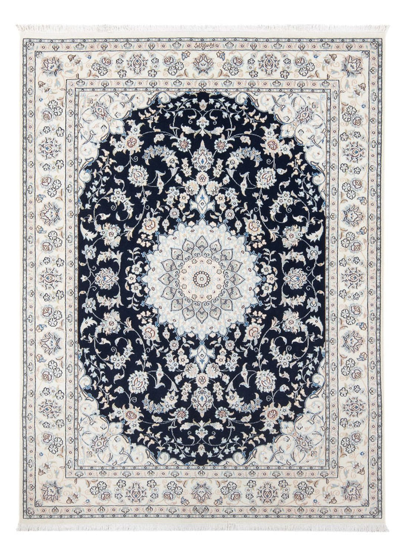 Tappeto Persero - Nain - Premio - 196 x 148 cm - blu scuro
