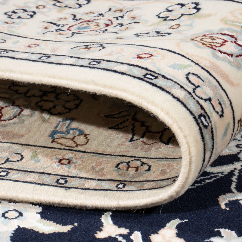 Tappeto Persero - Nain - Premio - 196 x 148 cm - blu scuro