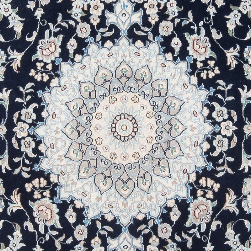 Tappeto Persero - Nain - Premio - 204 x 150 cm - blu scuro