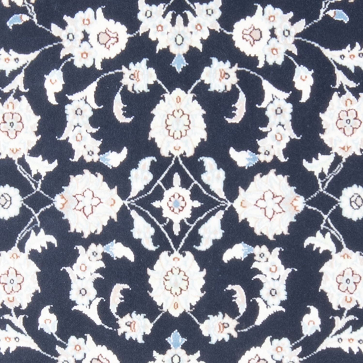 Tappeto corsia Tappeto Persero - Nain - Reale - 195 x 81 cm - blu scuro