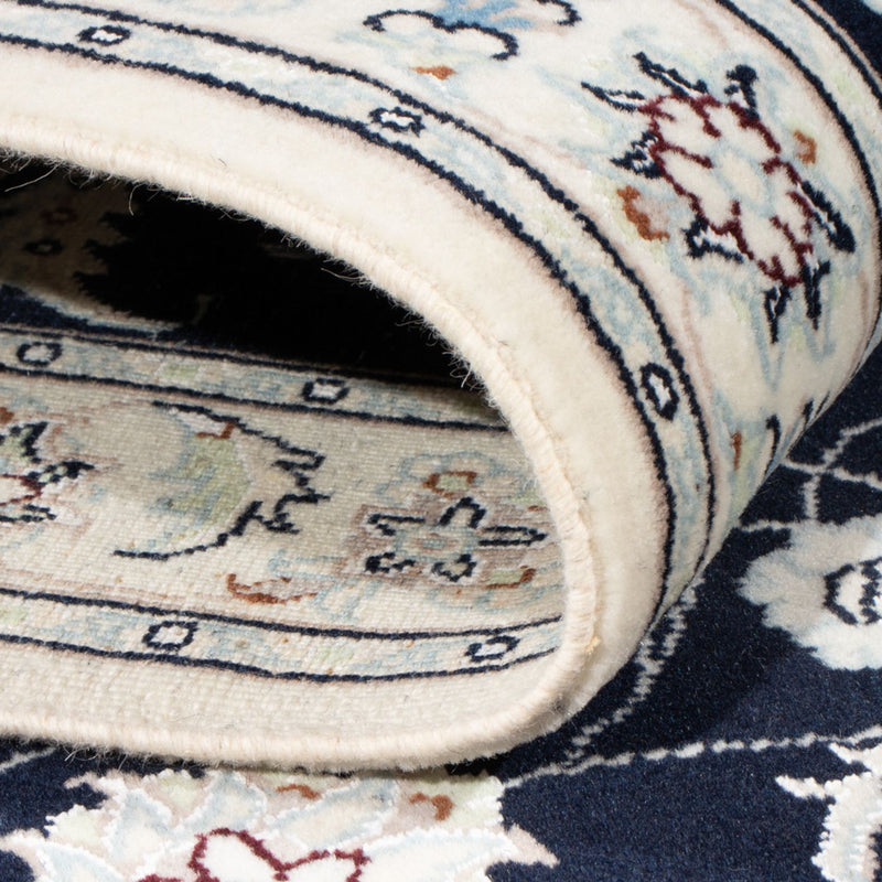 Tappeto corsia Tappeto Persero - Nain - Reale - 195 x 81 cm - blu scuro