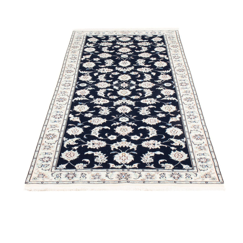 Tappeto corsia Tappeto Persero - Nain - Reale - 195 x 81 cm - blu scuro