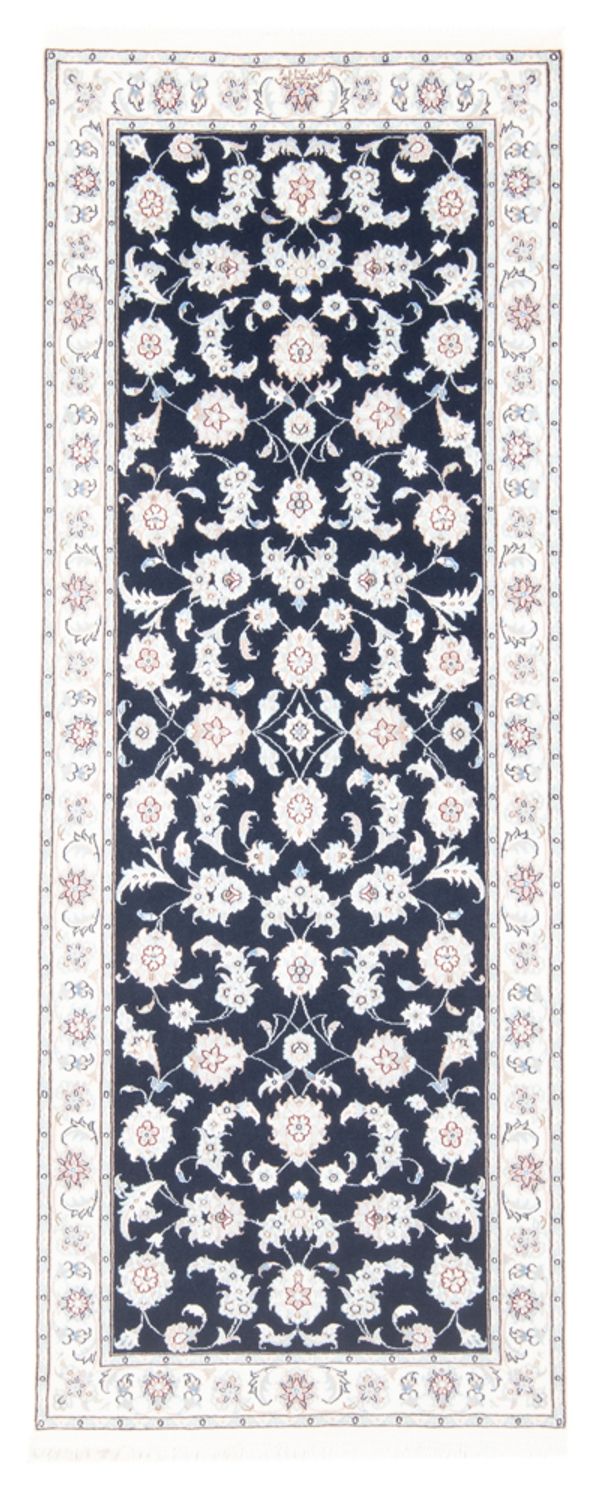 Tappeto corsia Tappeto Persero - Nain - Reale - 197 x 80 cm - blu scuro