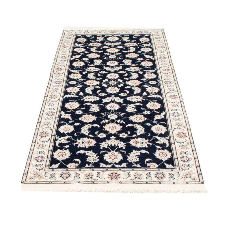 Tappeto corsia Tappeto Persero - Nain - Reale - 197 x 80 cm - blu scuro