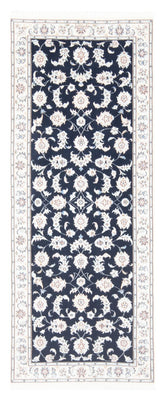 Tappeto corsia Tappeto Persero - Nain - Reale - 194 x 80 cm - blu scuro